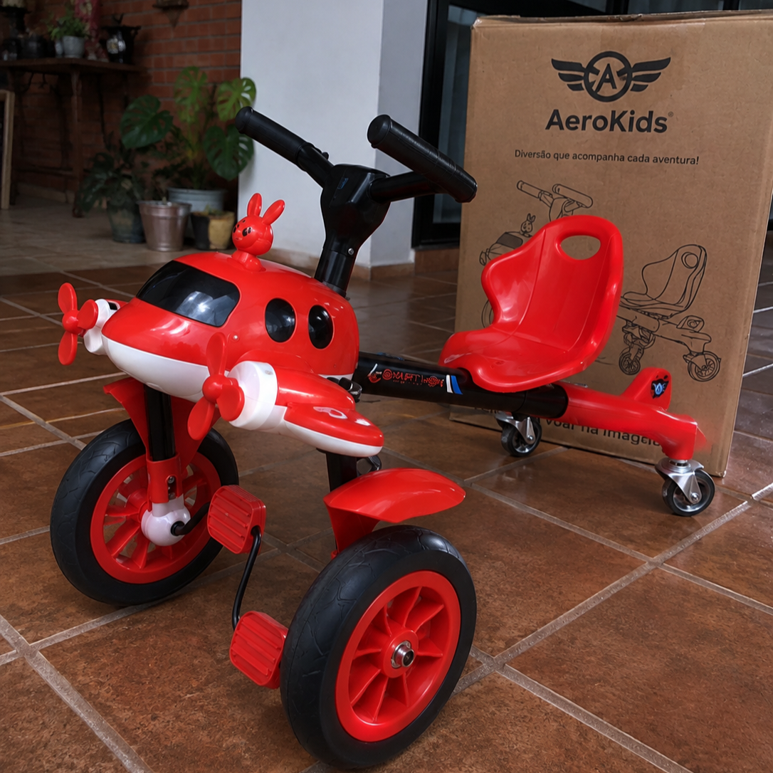 Avaliação de Rafael Mendes sobre o Quadriciclo Infantil AeroKids®